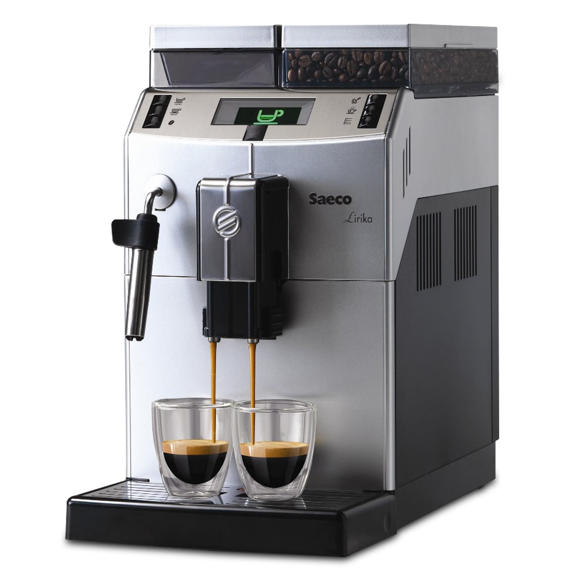 SAECO LirikaPlus　エスプレッソマシーン Café Fácil - Máquina de Café Saeco Lirika Plus Silver/Black 110v