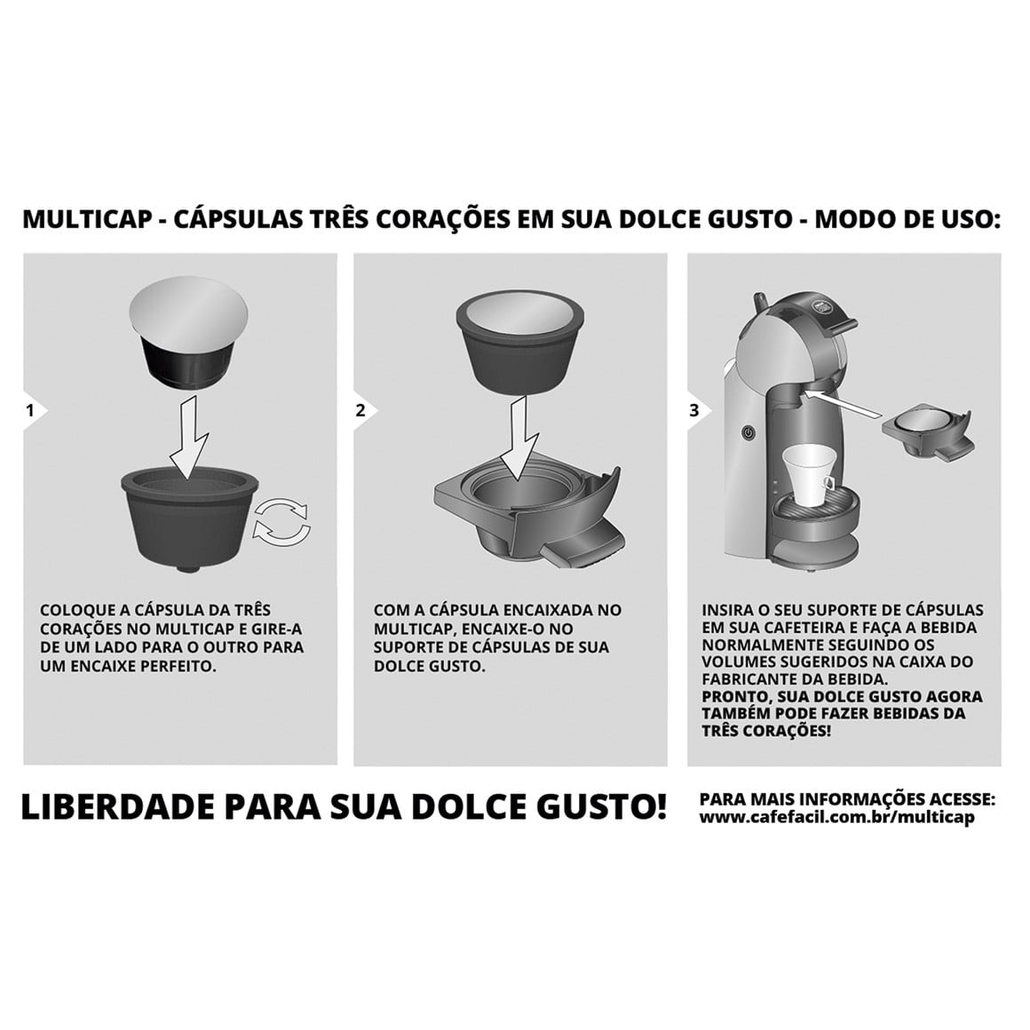 Café Fácil - Kit Multicap Chás Sabores