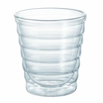 Copo de Vidro Camada Dupla Hario 180ml