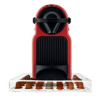 Porta Cápsula Acrílico de Gaveta Nespresso - Compatível com Cápsulas Nespresso® - 35 un.