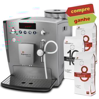 Cafeteira Expresso Automática Orion Espressione 620T 220v + Kit Espressione Grãos