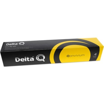 Cápsula de Café Delta Q Qonvivium Intensidade 4 - 10 Cápsulas