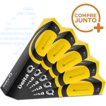 Cápsula de Café Delta Q Qonvivium Intensidade 4 - 50 Cápsulas