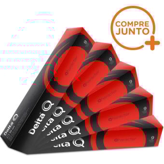 Cápsula de Café Delta Q Qharacter Intensidade 9 - 50 Cápsulas