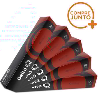 Cápsula de Café Delta Q Qalidus Intensidade 10 - 50 Cápsulas