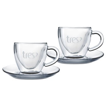 Conjunto de Xícaras para Café Três 50 ml - 2 un