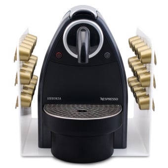 Porta Cápsula Acrílico Nespresso Branco - 30 un.