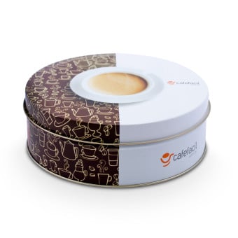 Lata Personalizada e Exclusiva Café Fácil