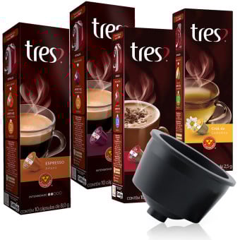 Kit Multicap Minhas bebidas 3 corações