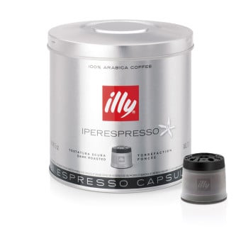 Capsulas Iperespresso Illy Caffè Torra Escura - Lata 21 Unidades