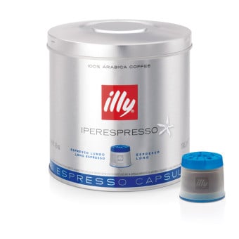 Capsulas Iperespresso Illy Caffè Longo - Lata 21 Unidades (Café)Voltar Reiniciar Excluir Duplicar Salvar Salvar e Continuar