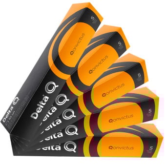 Cápsula de Café Delta Q Qonvictus Intensidade 5 - 50 Cápsulas