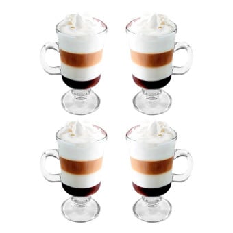 Kit Taças bebidas Quentes - 4 unidades