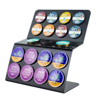 Porta Cápsula Liberty - 18 un - Preto