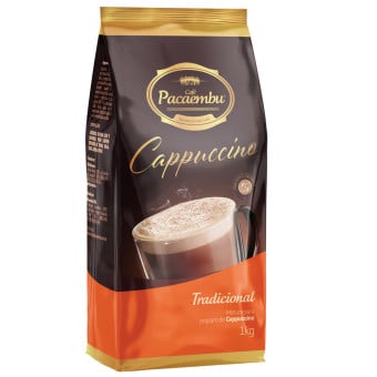 Cappuccino Solúvel Tradiconal Pacaembu 1kg