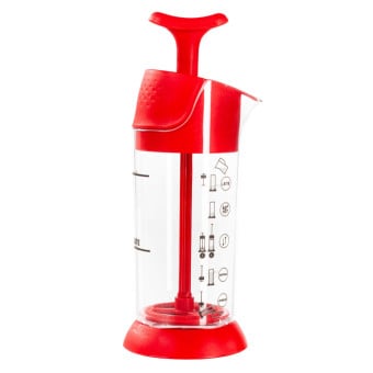 Espumador de Leite Pressca - Vermelho