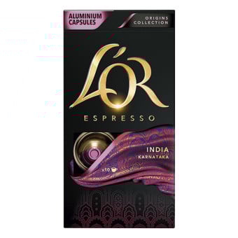 Cápsulas de Café L'or Índia - Compatíveis com Nespresso® - 10 un.