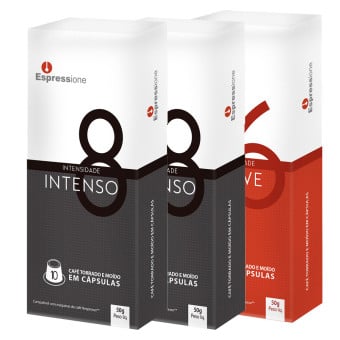 Capsulas de café compativeis Nespresso Espressione Misto - 30 Cápsulas