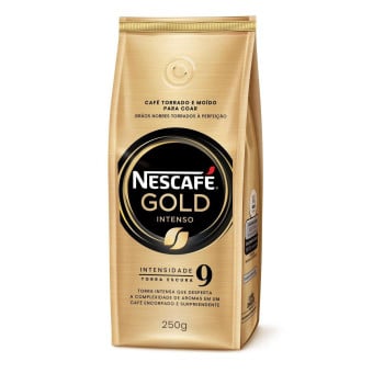 Café Torrado e Moído NESCAFÉ Gold Intenso 250g