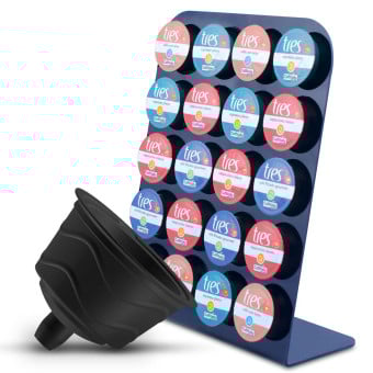 Kit Multicap Degustação Ganhe Porta Cápsulas - Preto