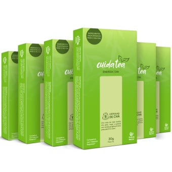 Kit Cuidatea Dia - Chá em cápsulas - 60 un.