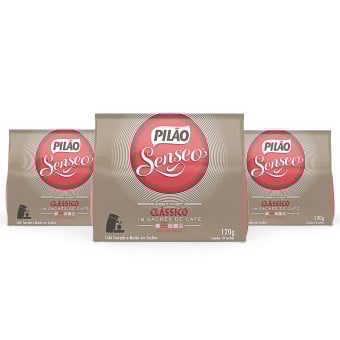 Kit 54 Sachês Soft Senseo Pilão Clássico