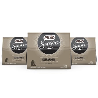 Kit 54 Sachês Soft Senseo Pilão Intenso