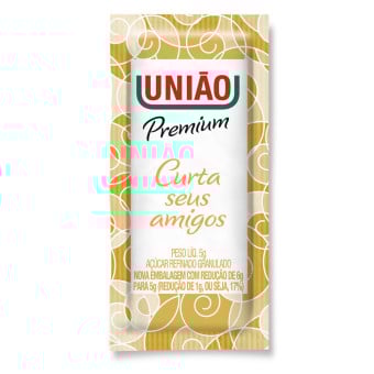 Açúcar Refinado União Premium - 400 unidades