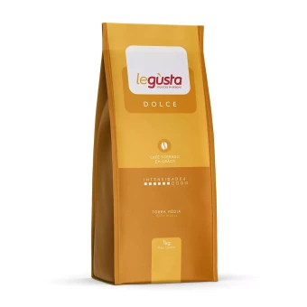 Café Torrado Em Grãos Gourmet Legusta Dolce - 1kg