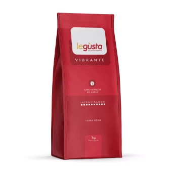 Café Torrado Em Grãos Gourmet Legusta Vibrante - 1kg