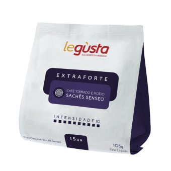 Café em Sachê Soft Le Gusta Extra Forte 15 und