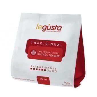 Café em Sachê Soft Le Gusta Tradicional 15 un