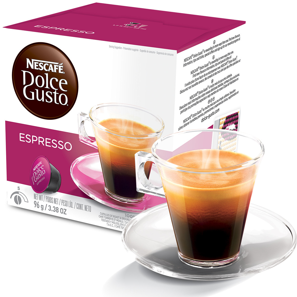 Cápsula Nescafé Dolce Gusto Café Espresso 16 Cápsulas - Nestlé