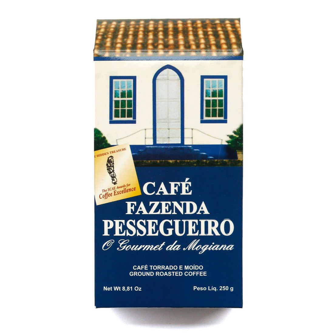 Café torrado e moído Gourmet Café Fazenda Pessegueiro 250g