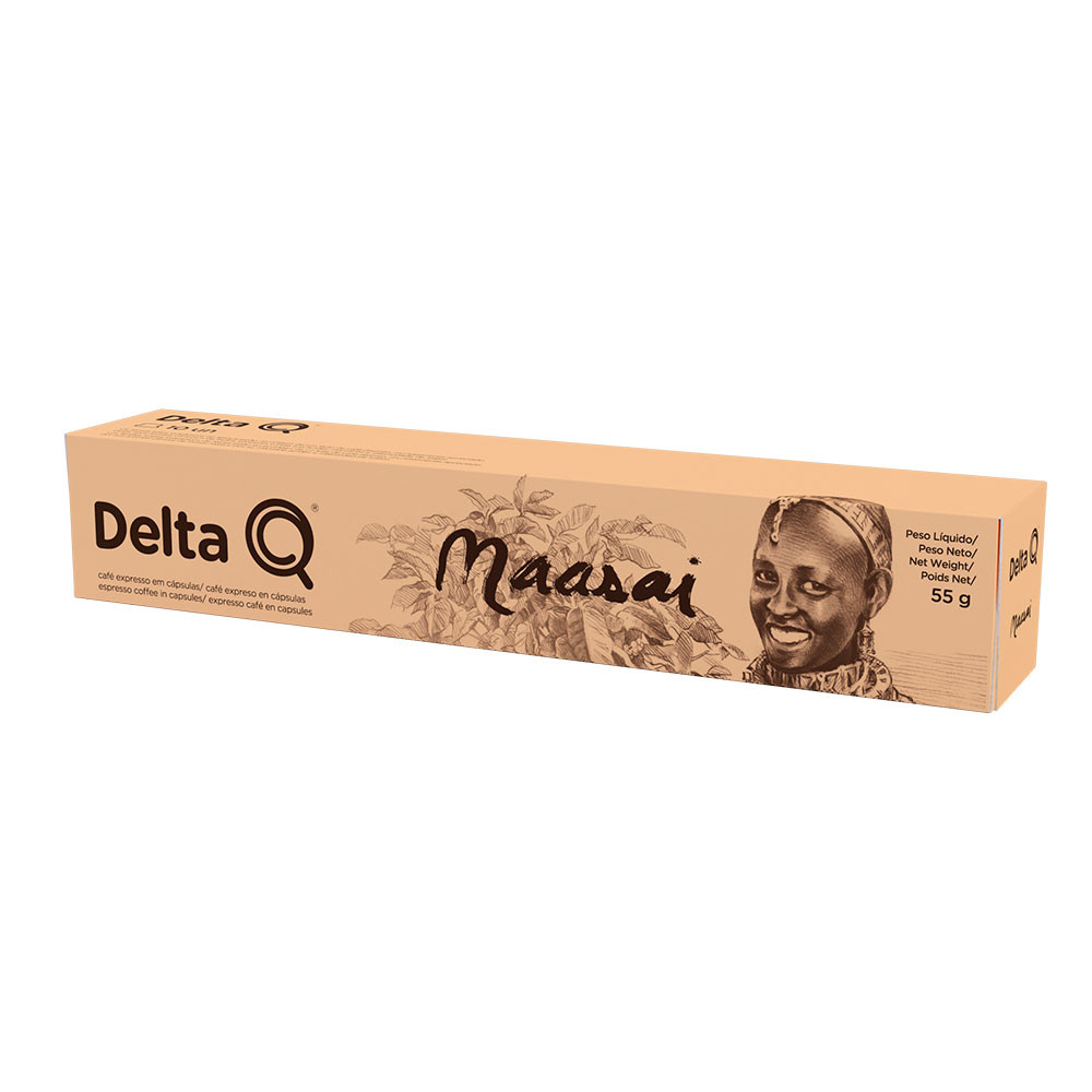 Cápsula de Café Delta Q Maasai - 10 Cápsulas