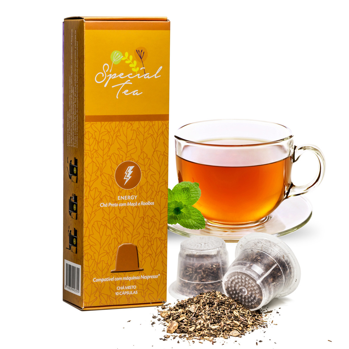 Cápsulas de Chá Compatíveis com Nespresso Special Tea Energy