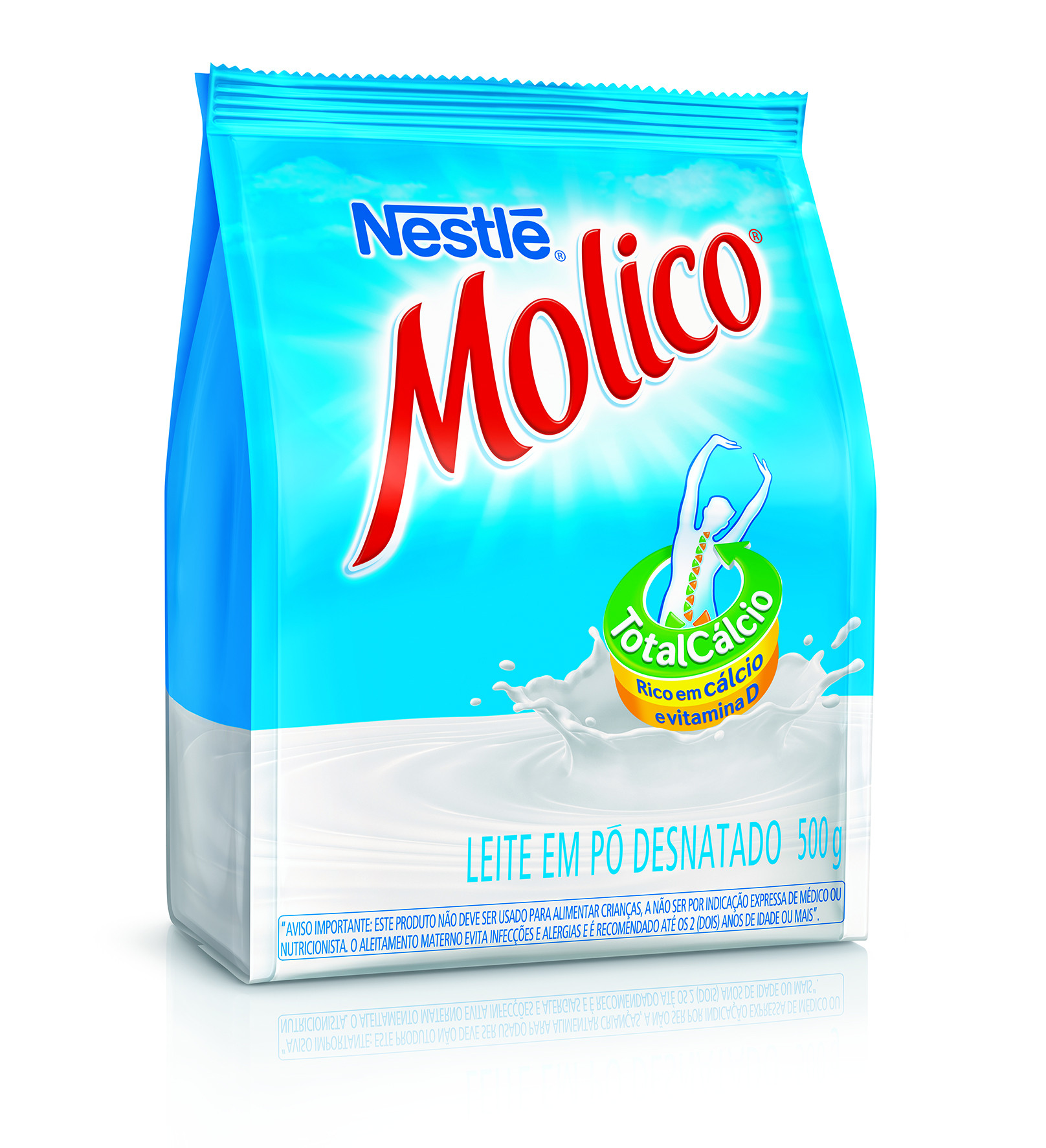 Leite em pó Solúvel Molico Nestlé - 500 g