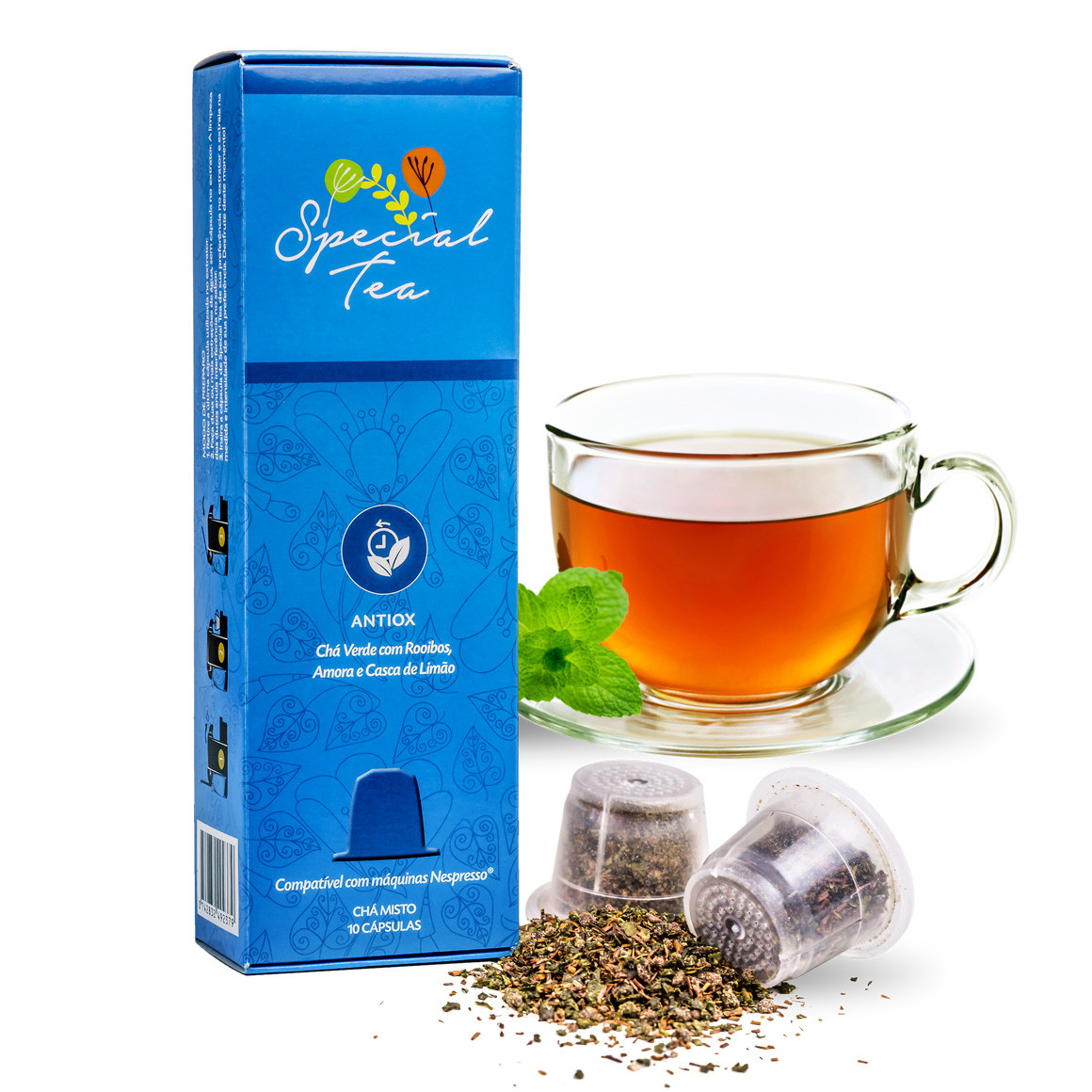 Cápsulas de Chá Compatíveis com Nespresso Special Tea Antiox