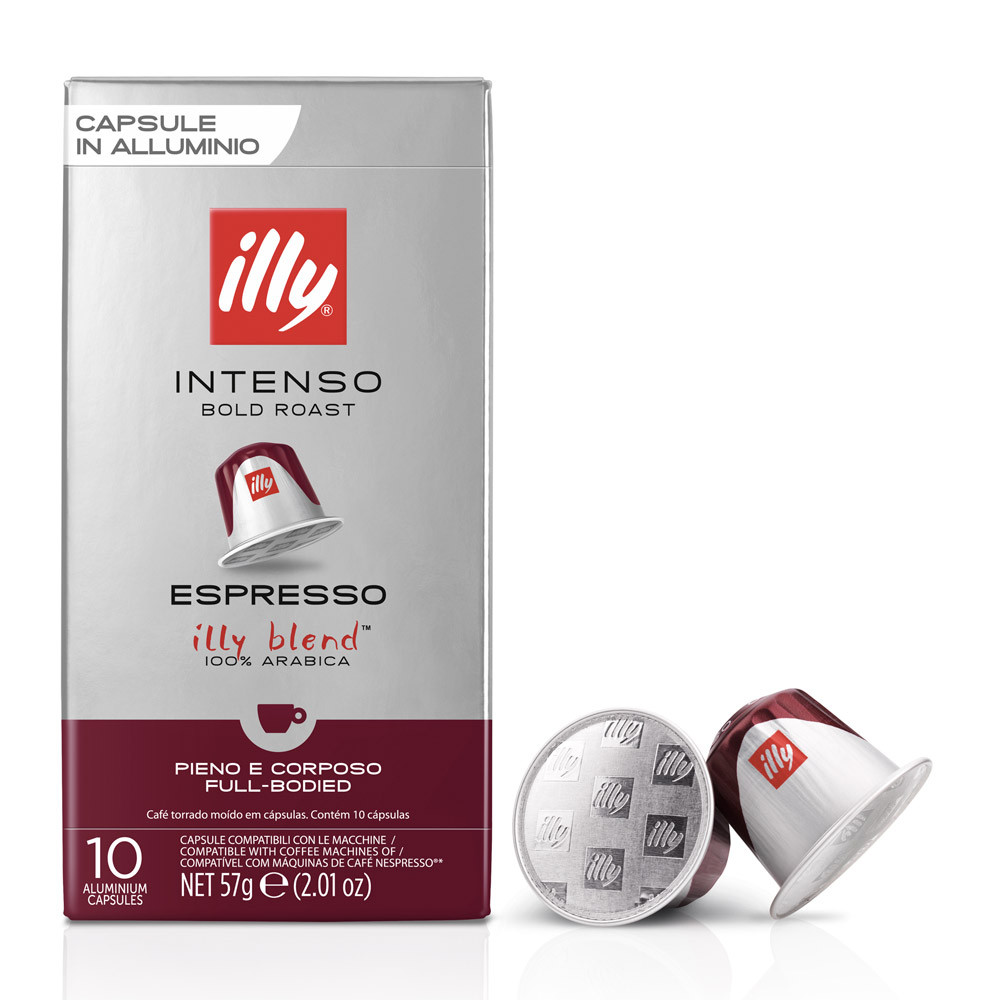 Cápsulas de Café Illy Intenso - Compatíveis com Nespresso® - 10 un.