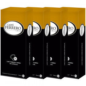 Cápsulas de Café Compatíveis com Nespresso Ferrero - 40 Cápsulas