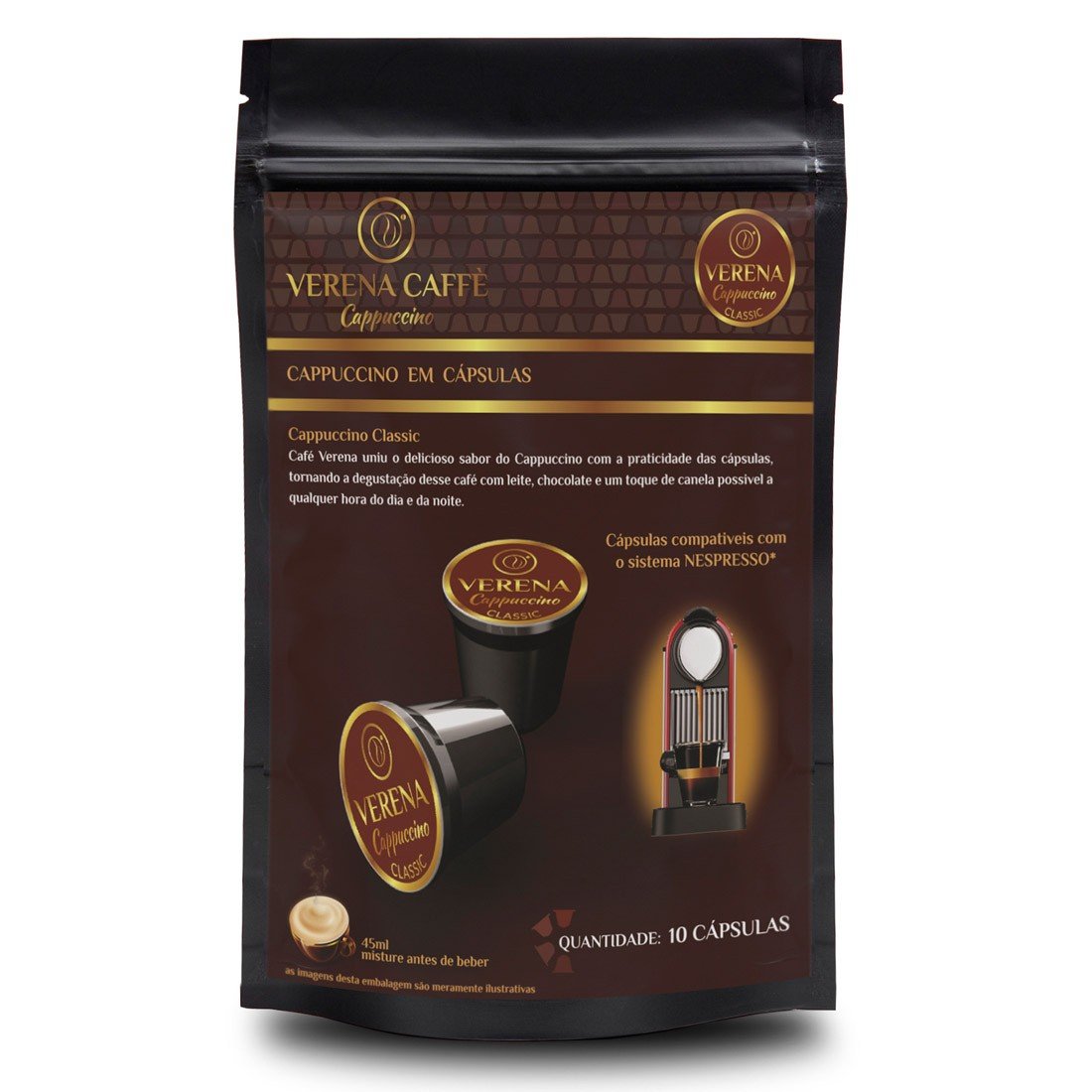 Café Fácil Cápsulas de Café Compatíveis com Nespresso