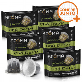 Kit Cápsulas de Chá  Detox Aroma - Compatíveis com Nespresso® - 50 un.