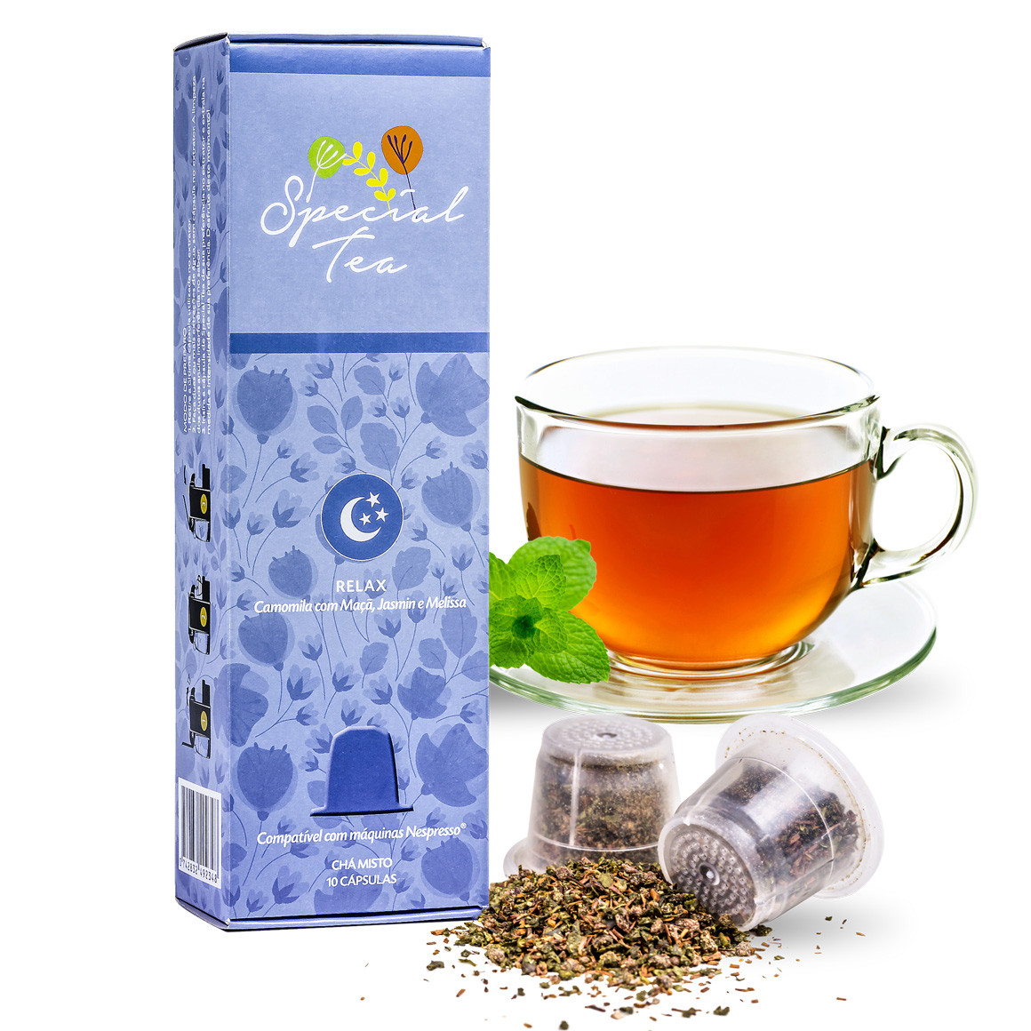 Cápsulas de Chá Compatíveis com Nespresso Special Tea Relax