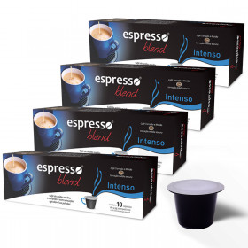 Kit Cápsulas de Café Espresso Blend Intenso - Compatíveis com Nespresso® - 40 un.