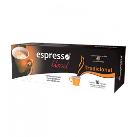 Cápsulas de Café Espresso Blend Tradicional - Compatíveis com Nespresso® - 10 un.